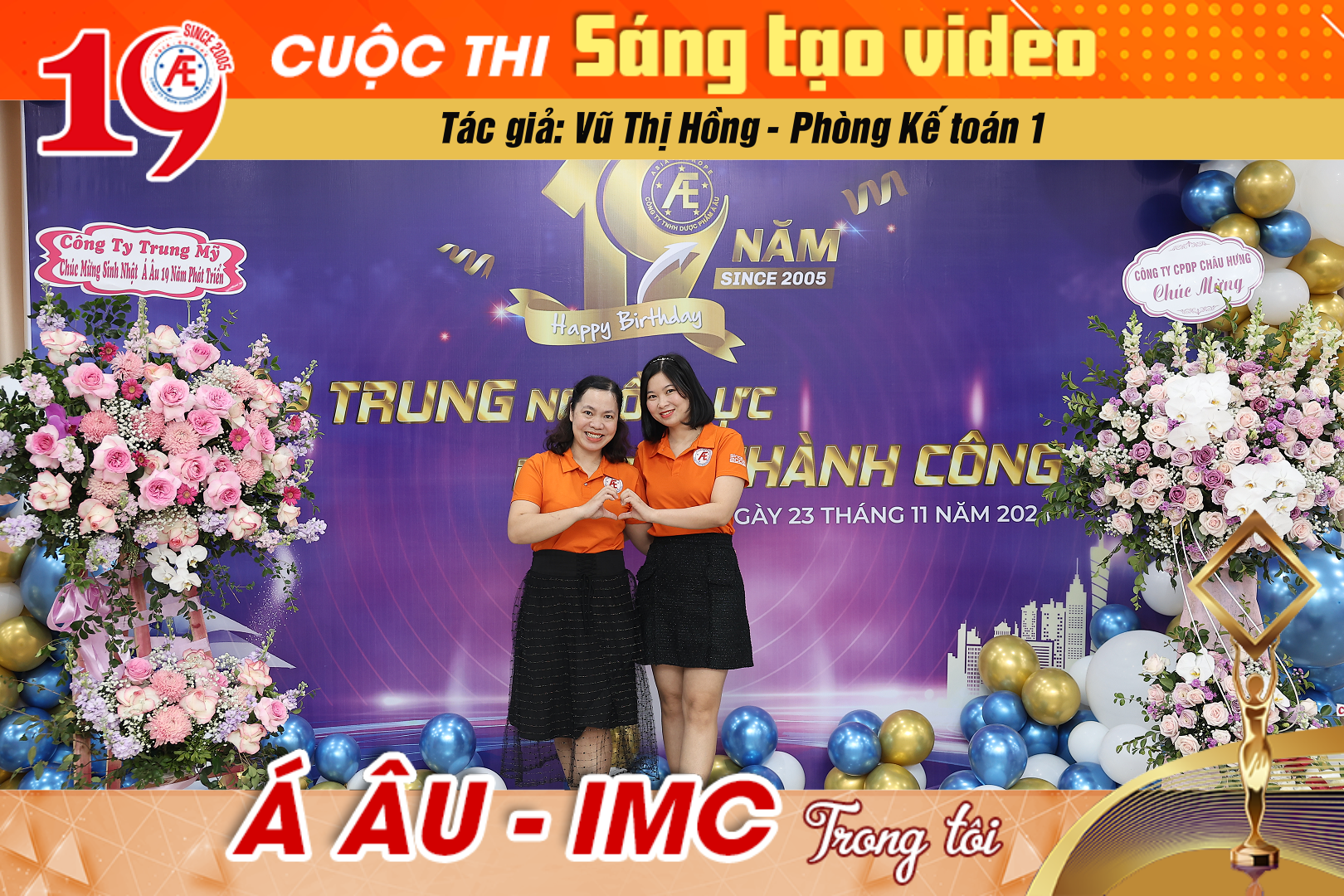 Top những điều thú vị ở Á Âu - Giải Bạc cá nhân cuộc thi sáng tạo video mừng sinh nhật Á Âu 19 tuổi